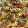 Sticky Smoky Garlic Butter Chicken Pasta with fresh herbs and spices