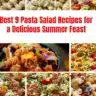 Colorful and fresh pasta salad - perfect summer dish