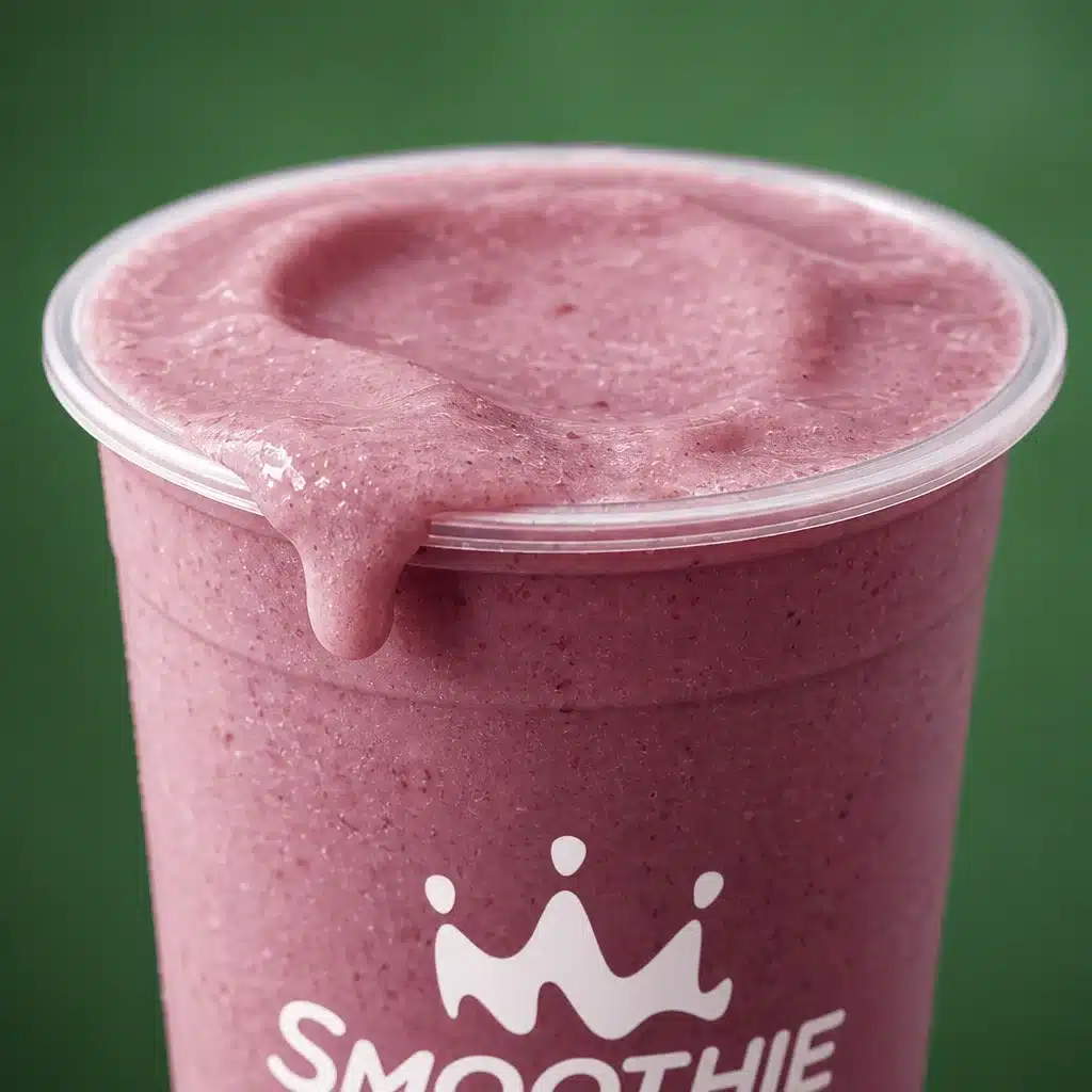 Fibermaxxing smoothie featuring bananas, peanut butter, blueberries, and almonds.
