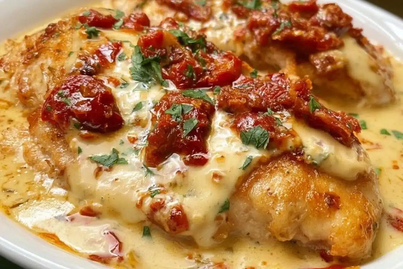 Keto Marry Me Chicken served in a one pot dinner ready in 30 minutes