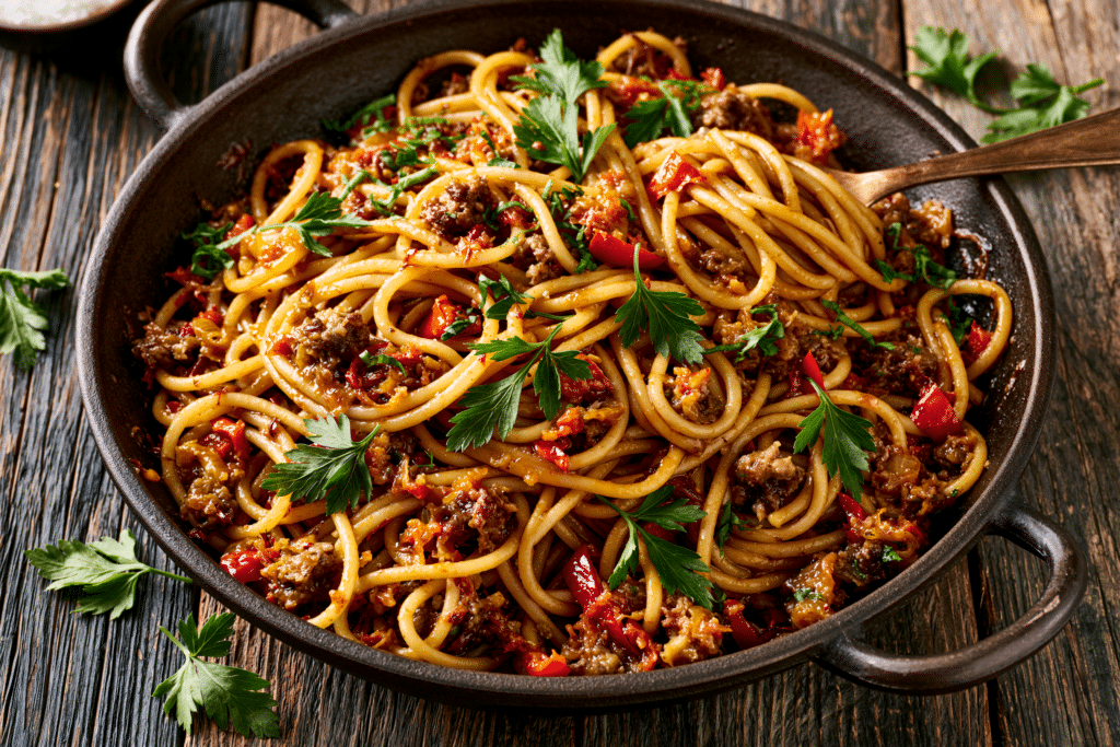 One-Pan Dirty Spaghetti: Quick & Flavorful Meal Guide
