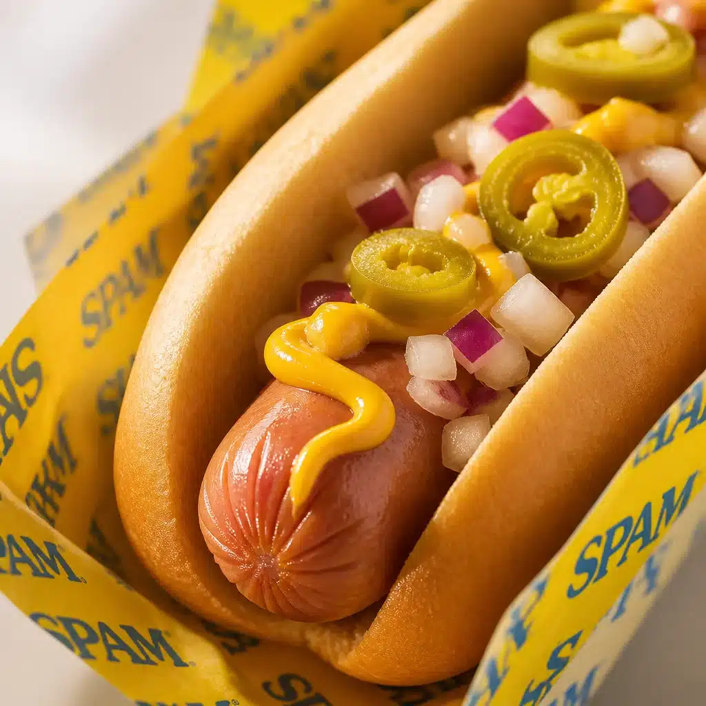 SPAM hot dogs featuring the iconic SPAM® flavor in a fun and tasty format.