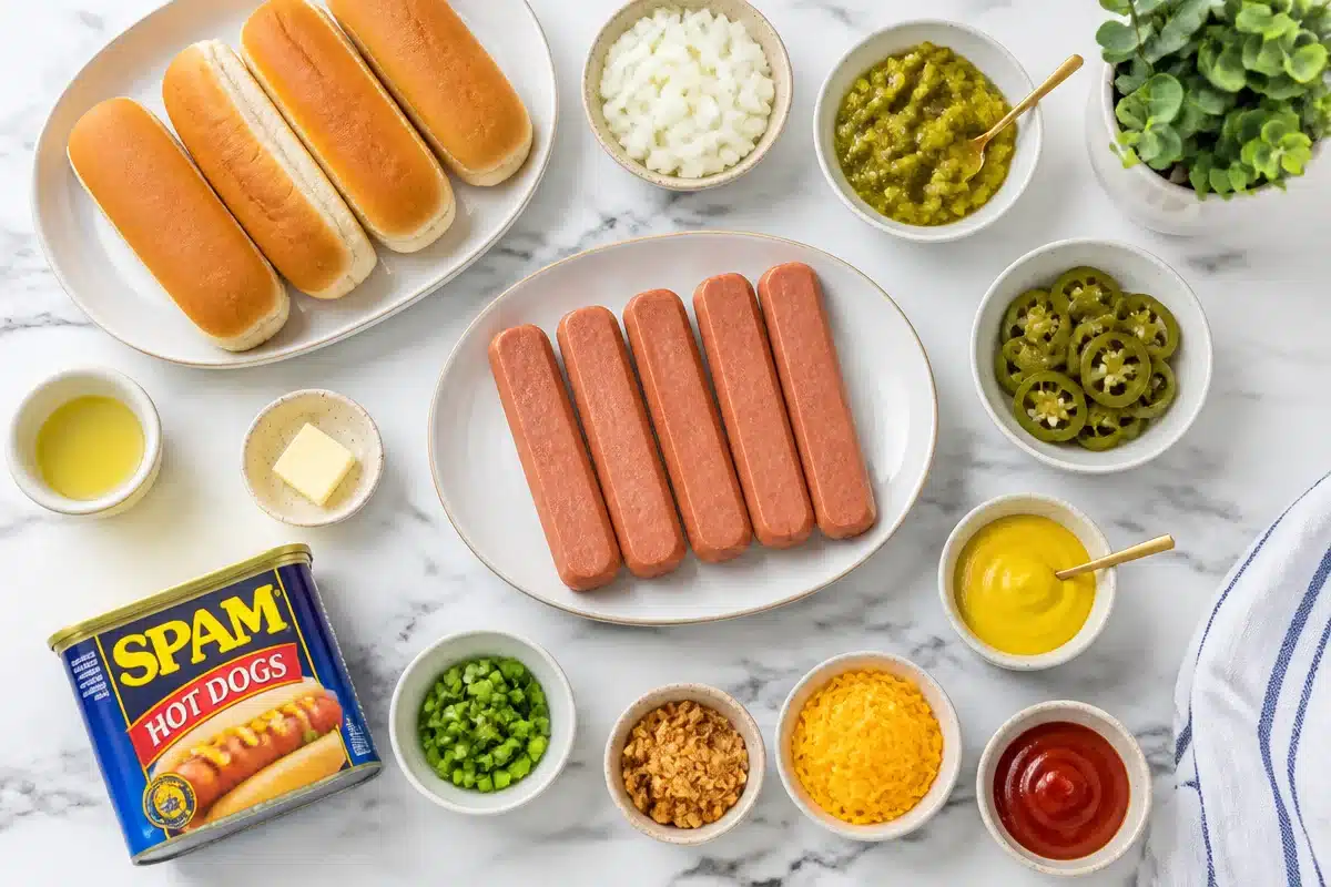 SPAM hot dogs