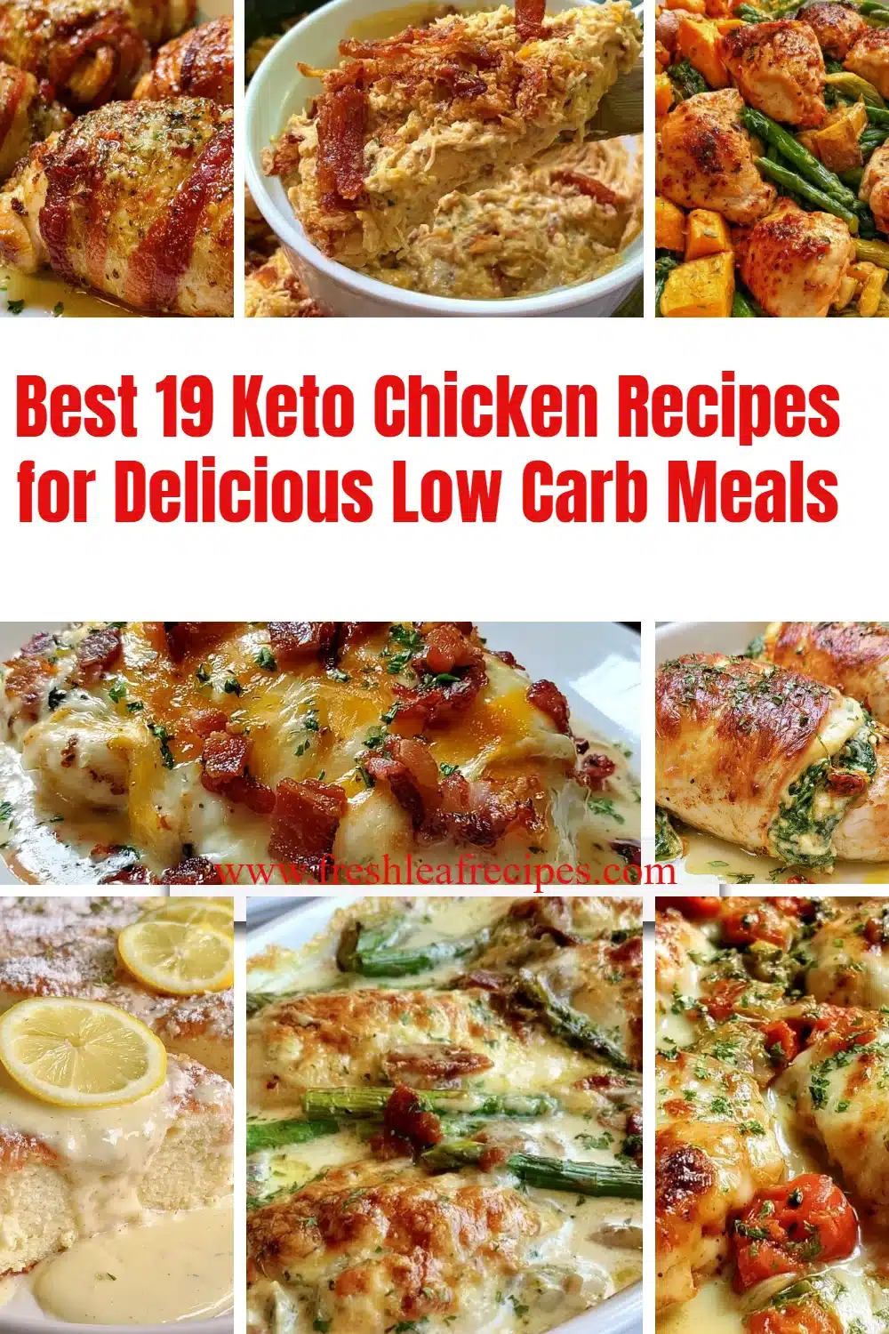 Delicious keto chicken recipes for low-carb meals