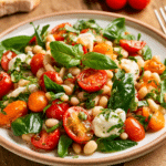 Caprese Dense Bean Salad: Fresh, Hearty & Easy Recipe
