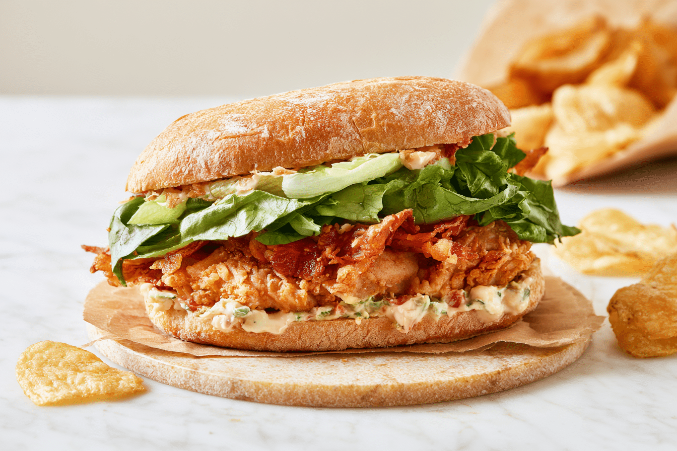 Crunchy Chicken Caesar Chip Bag Sandwich: The Ultimate Guide