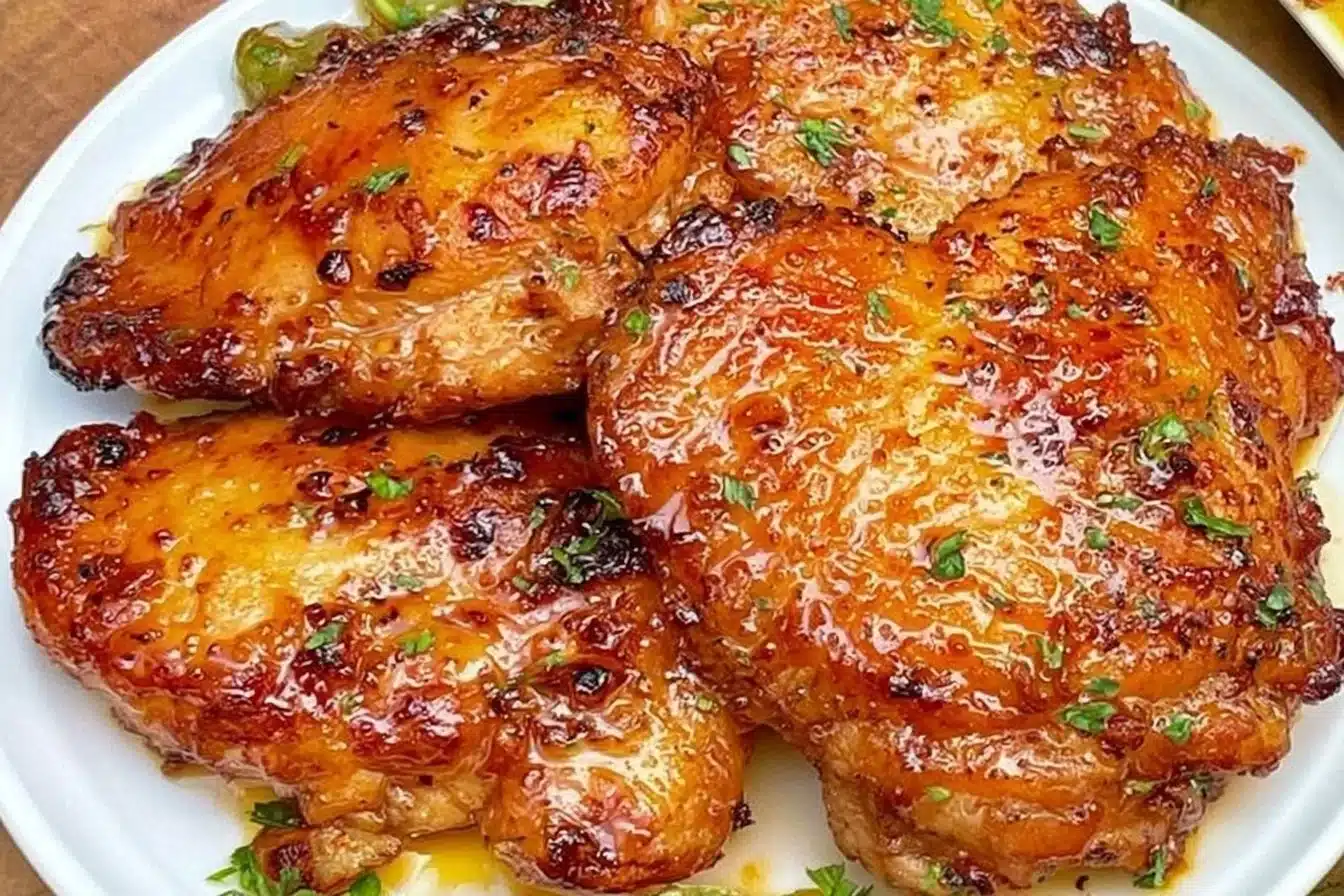 Easy air fryer boneless skinless chicken thighs recipe video