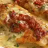 Keto Marry Me Chicken recipe with creamy sauce and herbs