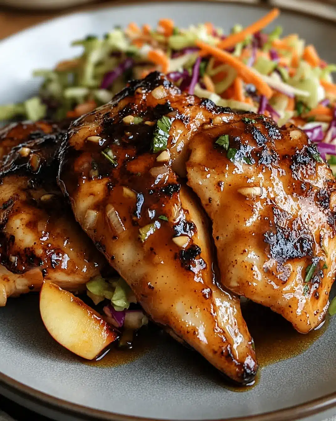 Sticky Apple Cider Chicken