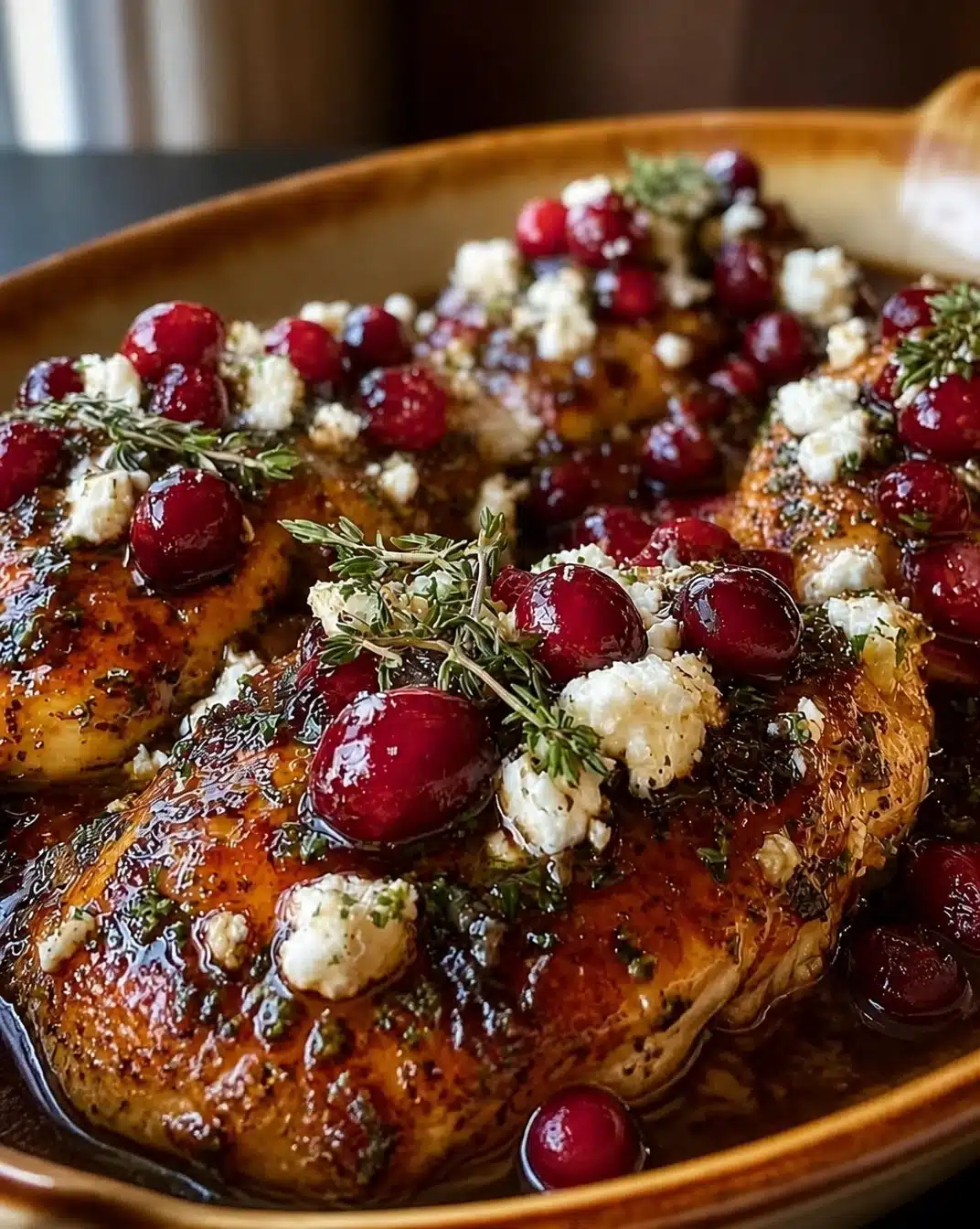 Honey Cranberry Chicken Bake