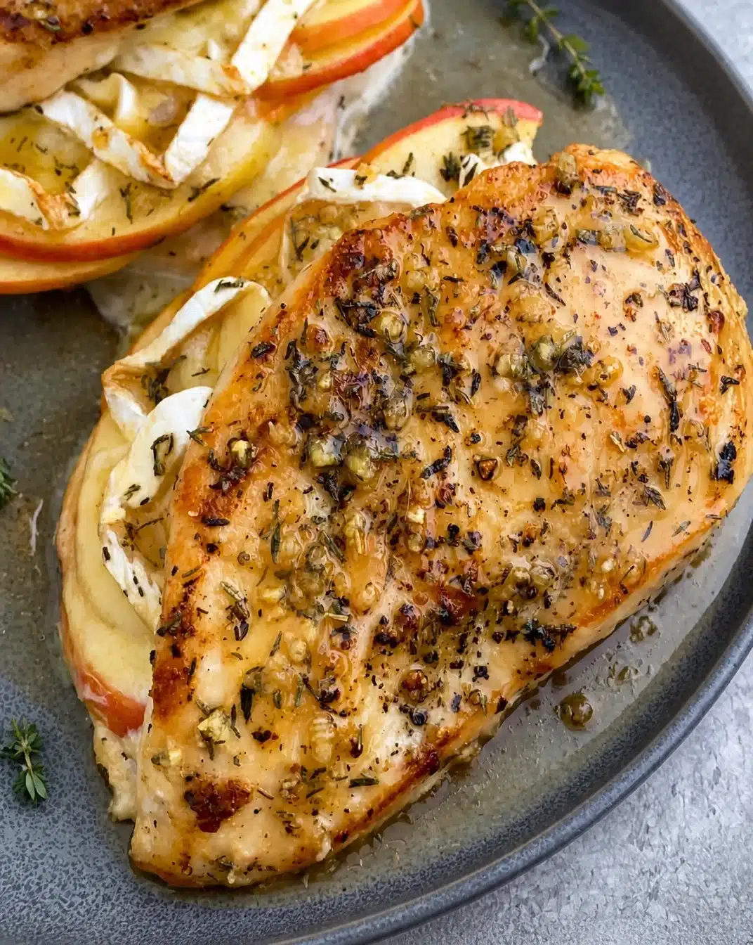 Apple & Brie Stuffed Chicken