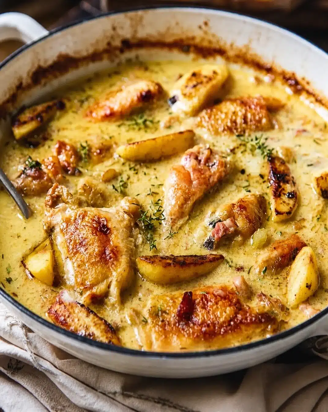 Chicken Casserole a la Normande
