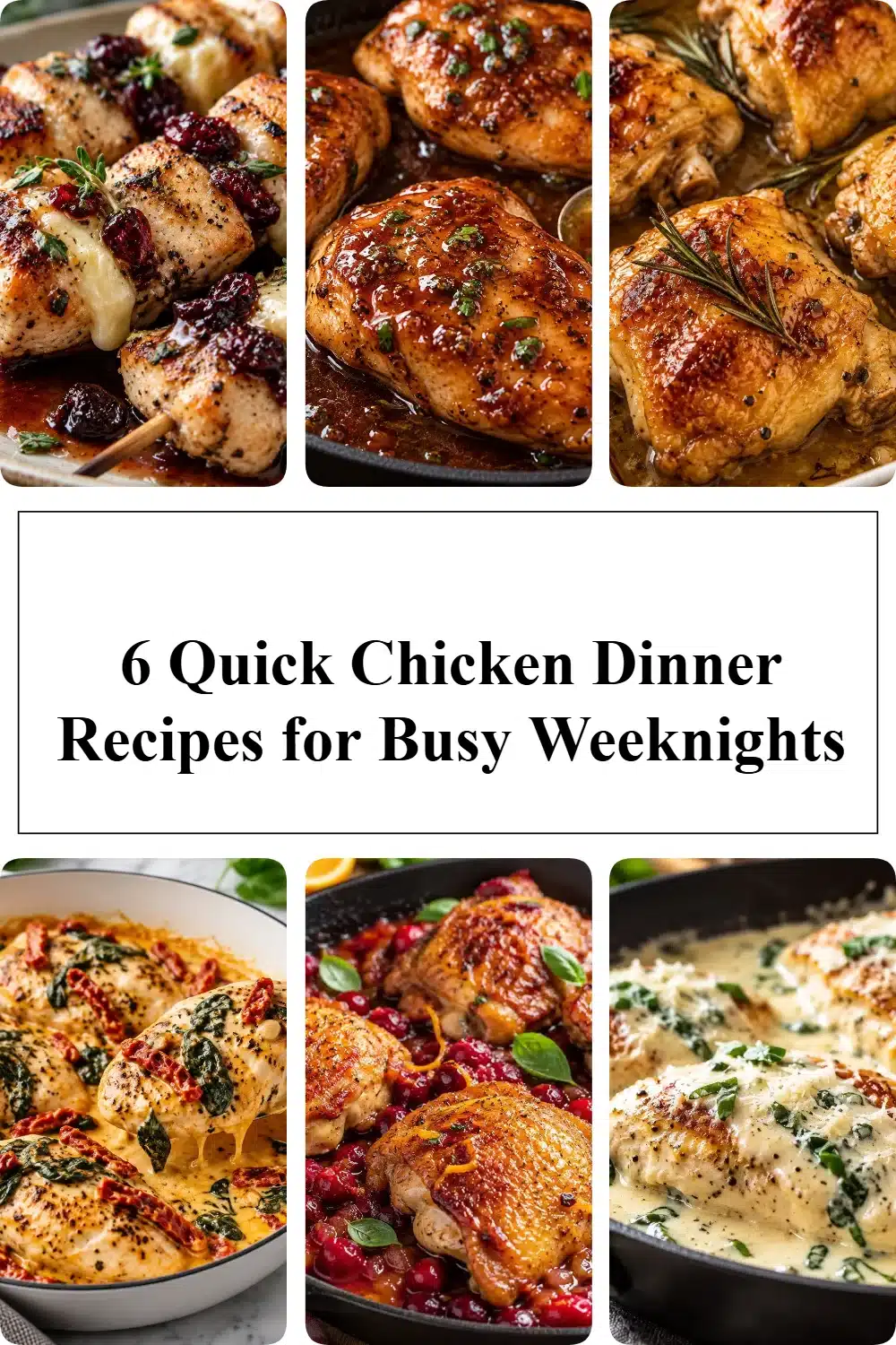 Delicious chicken dinner recipes for quick weeknight meals